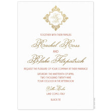 Load image into Gallery viewer, Sienna Monogram Invitation