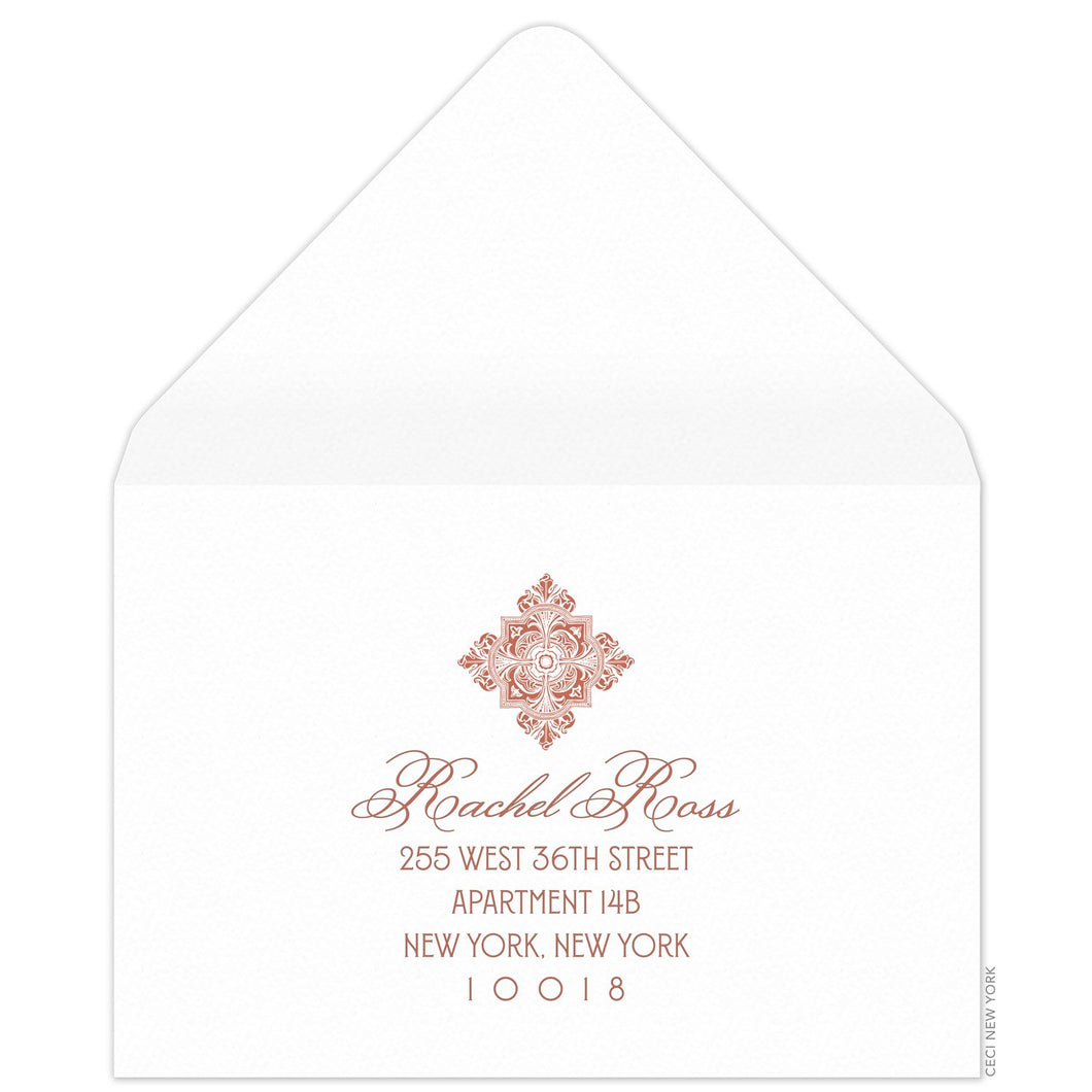 Sienna Reply Card Envelope