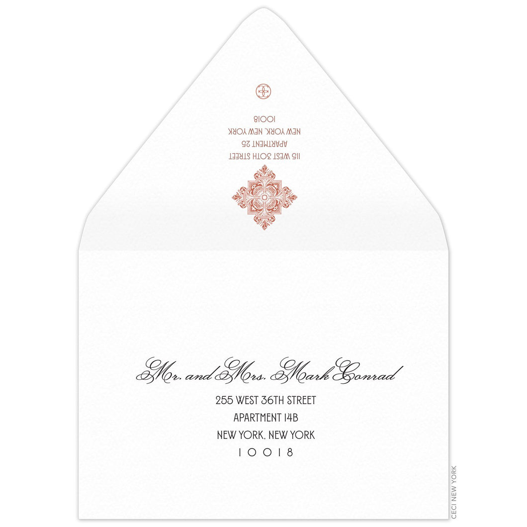Sienna Save the Date Envelope