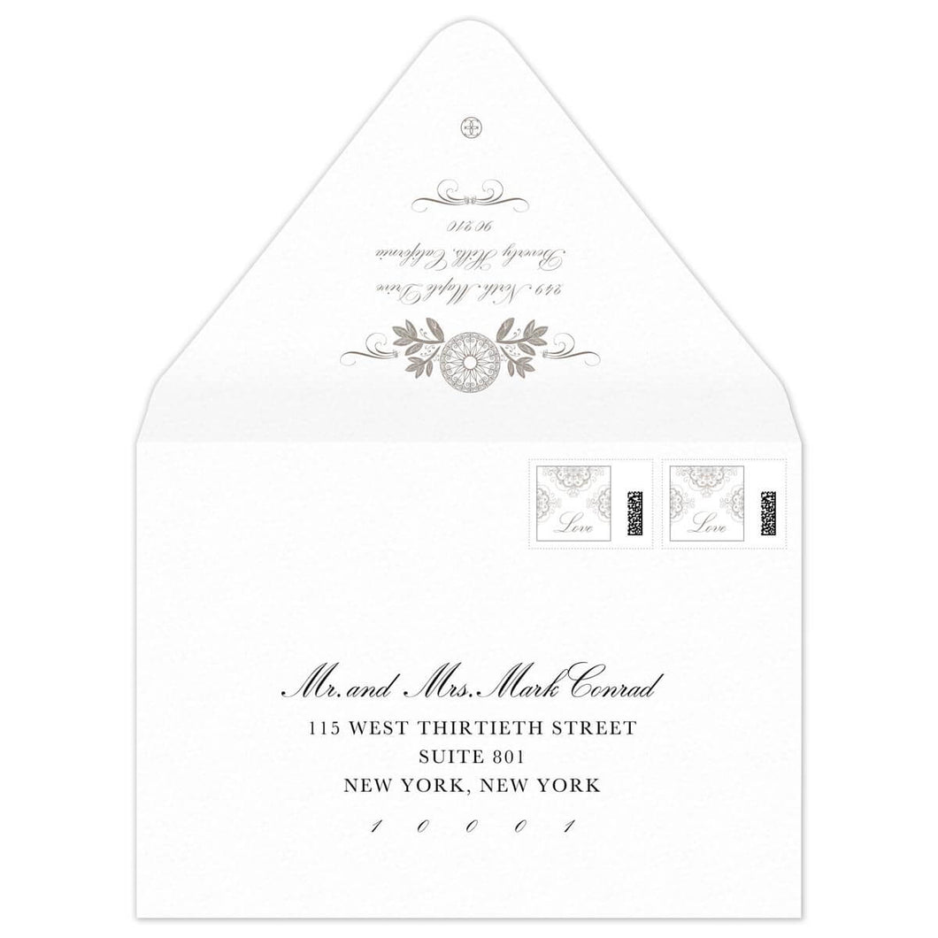 Cecilia Ann Invitation Envelope