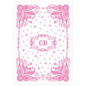 Reyna Monogram Invitation Back