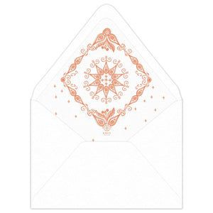 Reyna Luna Invitation Envelope Liner