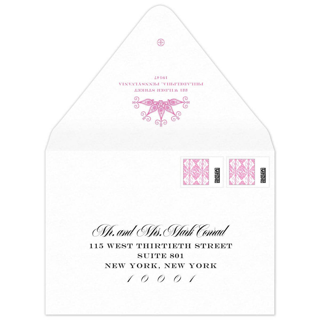 Reyna Luna Invitation Envelope