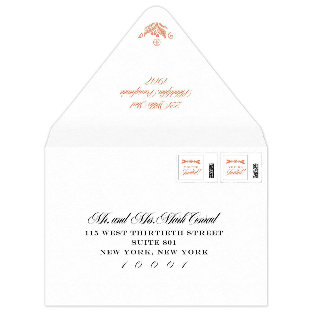 Reyna Invitation Envelope