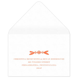 Reyna Luisa Reply Card Envelope