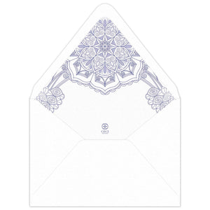 Amber Invitation Envelope Liner