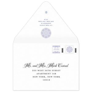 Amber Leila Invitation Envelope