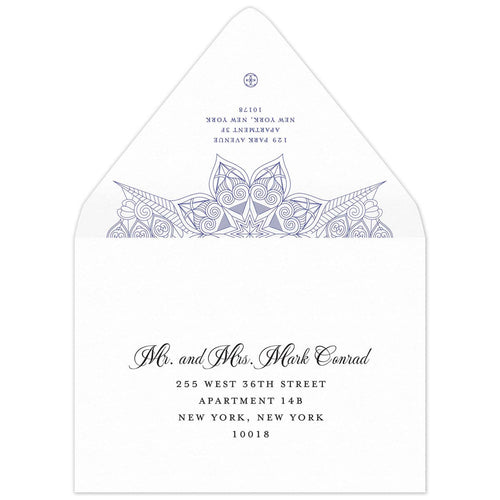 Amber Amira Save the Date Envelope