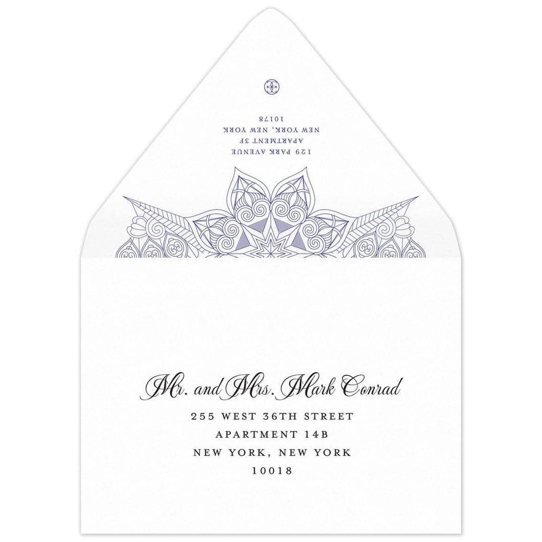 Amber Amira Save the Date Envelope
