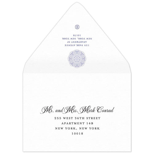 Amber Leila Save the Date Envelope