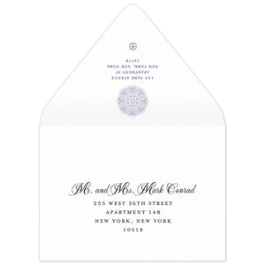 Amber Leila Save the Date Envelope