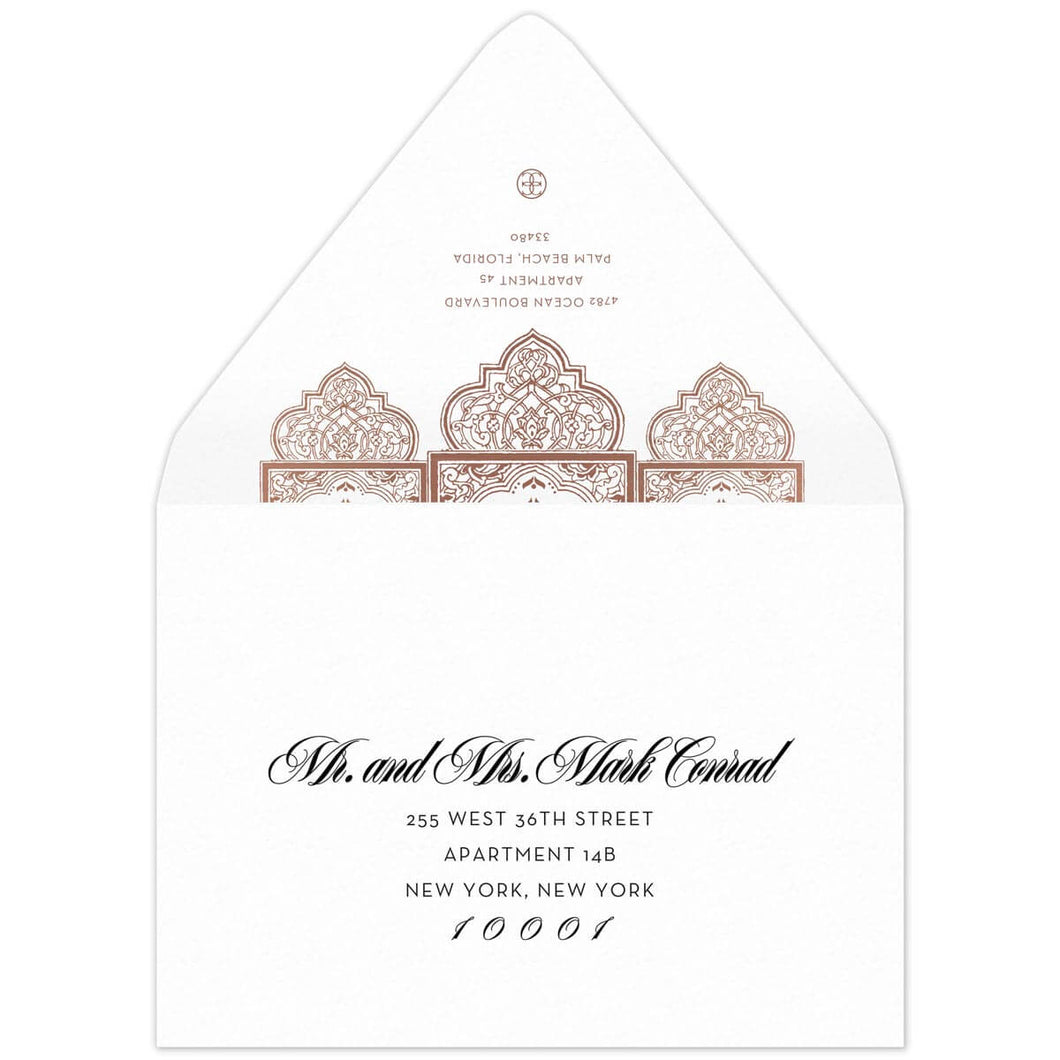 Darya Alia Save the Date Envelope