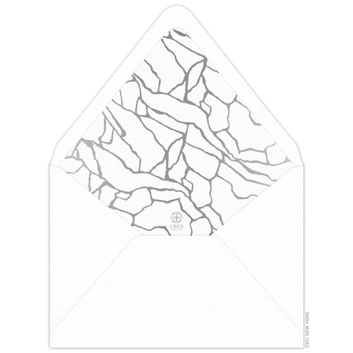 Alabaster Invitation Envelope Liner
