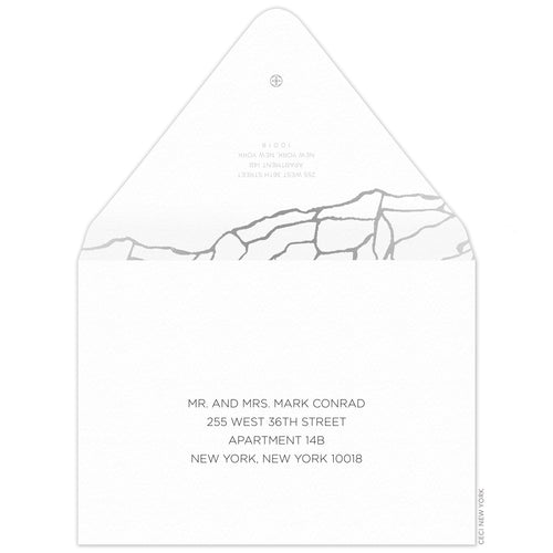 Alabaster Invitation Envelope