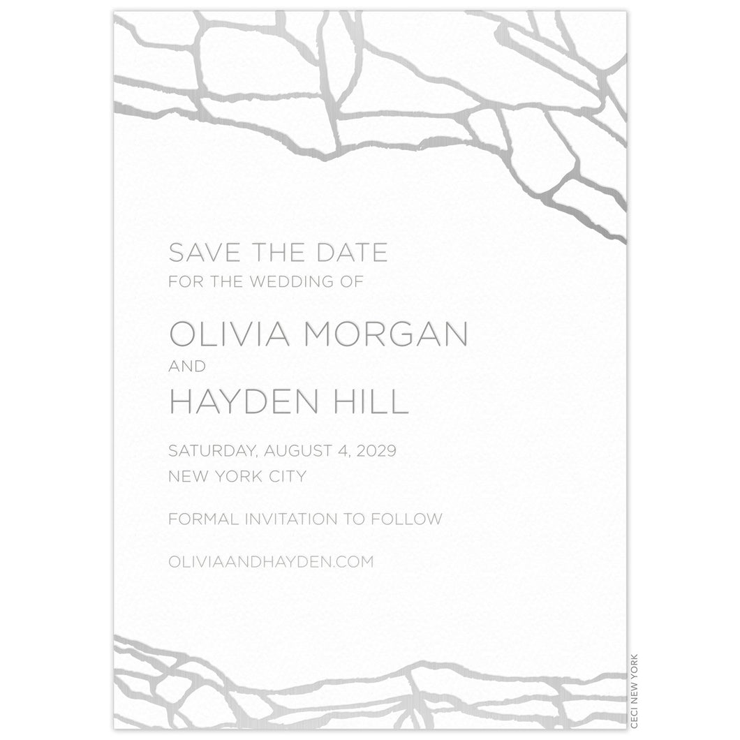 Alabaster Onyx Save the Date