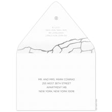 Load image into Gallery viewer, Alabaster Save the Date Envelope