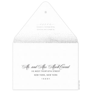 Altair Night Sky Invitation Envelope