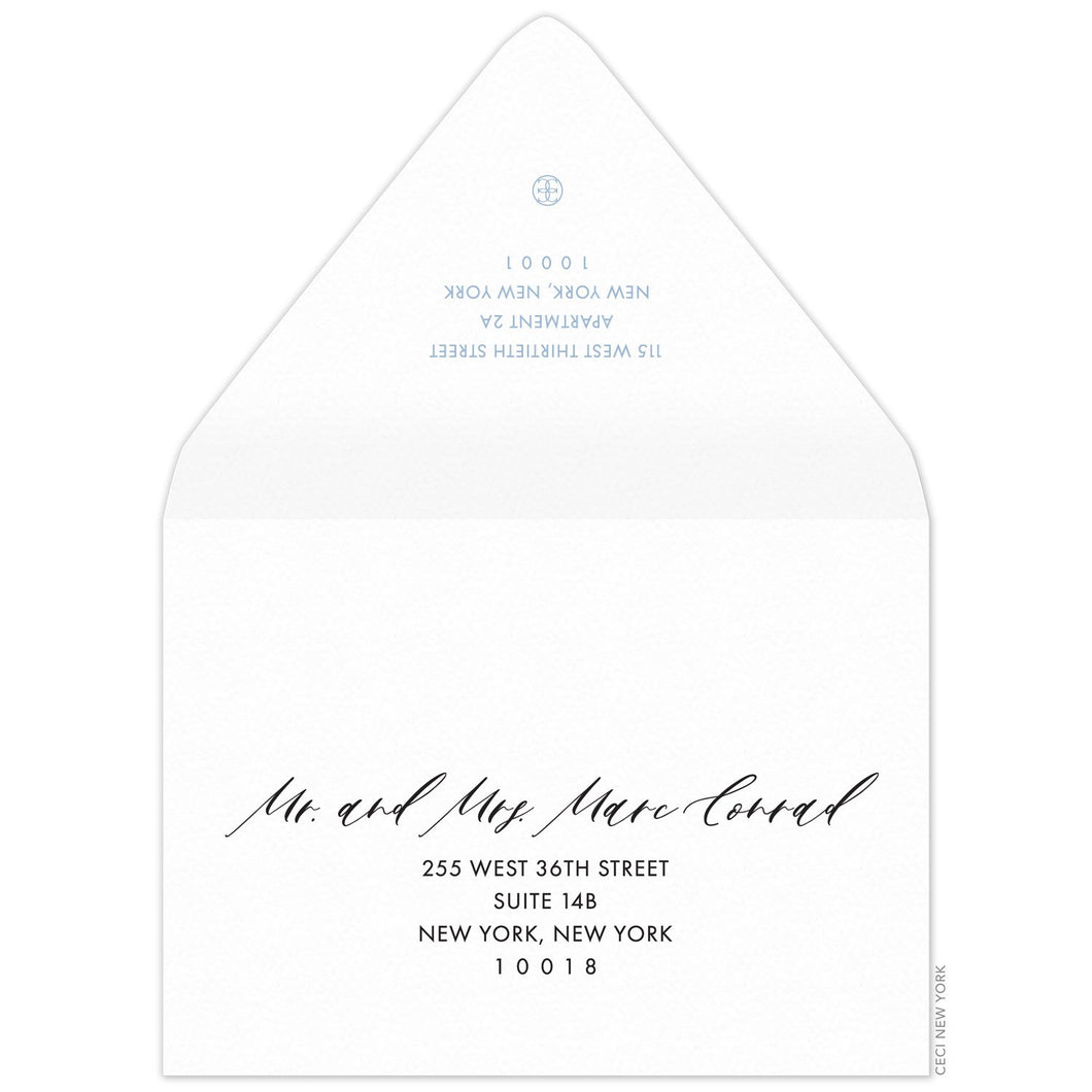 Amelie Save the Date Envelope