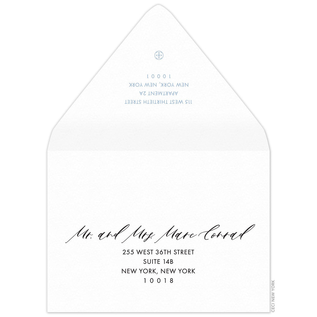 Amelie Save the Date Envelope
