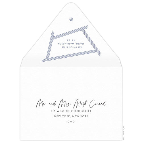 Bond Invitation Envelope