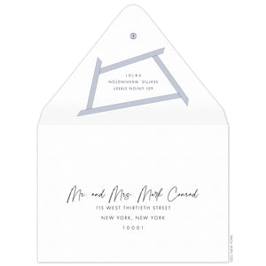 Bond Invitation Envelope