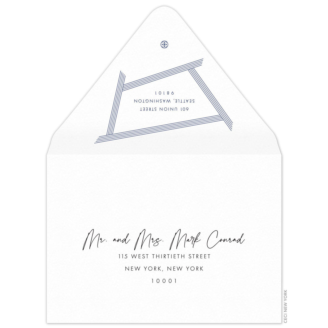 Bond Invitation Envelope