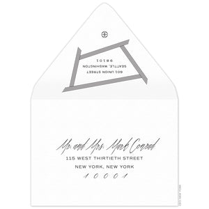 Bond Save the Date Envelope