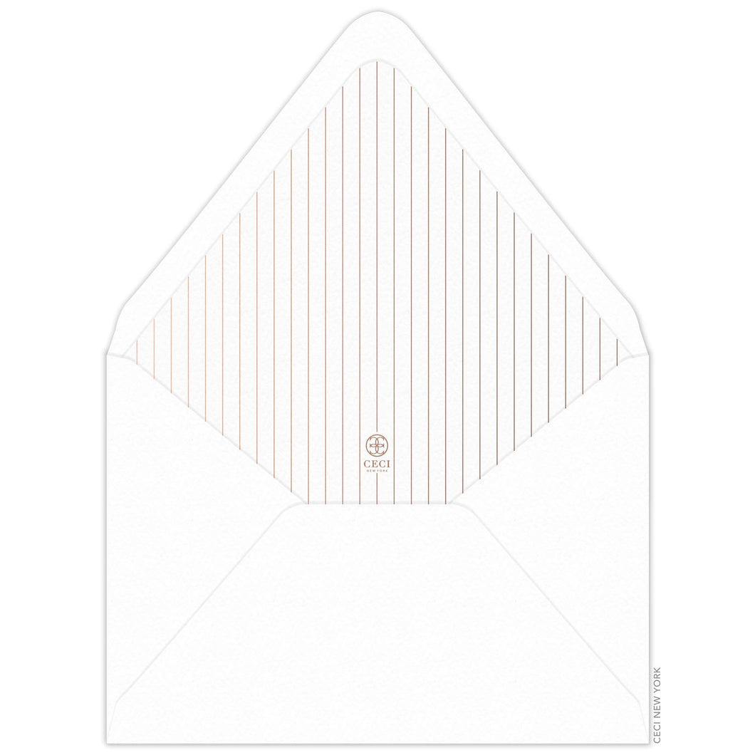 Danielle Invitation Envelope Liner