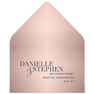 Danielle Reply Card Envelope