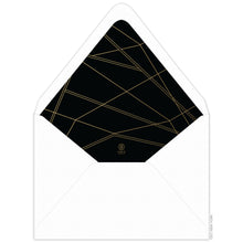 Load image into Gallery viewer, Diamond Faceted Invitation Envelope Liner