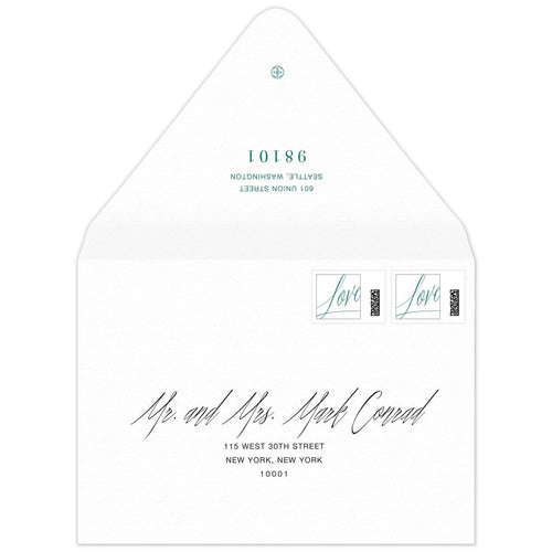 Duet Invitation Envelope