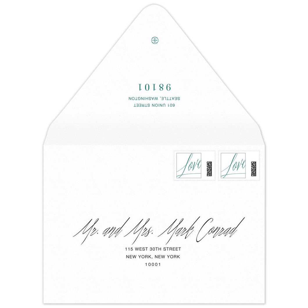 Duet Invitation Envelope