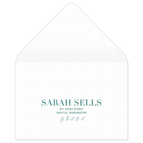 Duet Reply Card Envelope