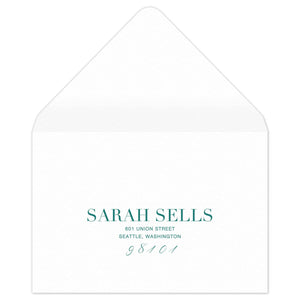 Duet Reply Card Envelope