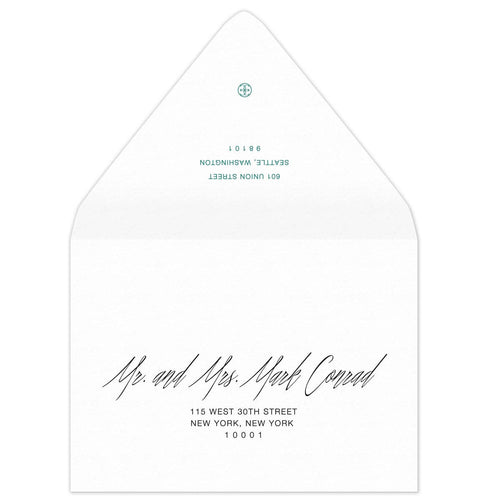 Duet Save the Date Envelope