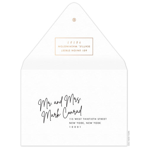 Natalie Invitation Envelope