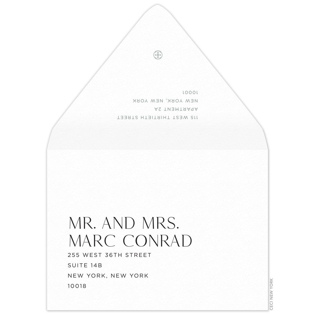 Parker Save the Date Envelope