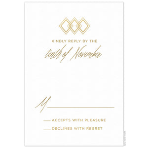 Prism Diamond Reply Card