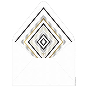 Prism Invitation Envelope Liner