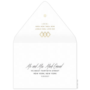 Prism Save the Date Envelope