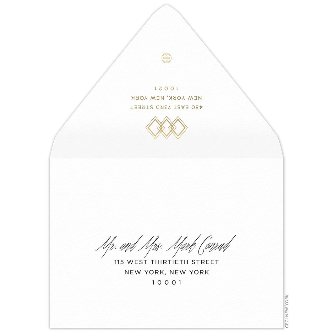 Prism Save the Date Envelope