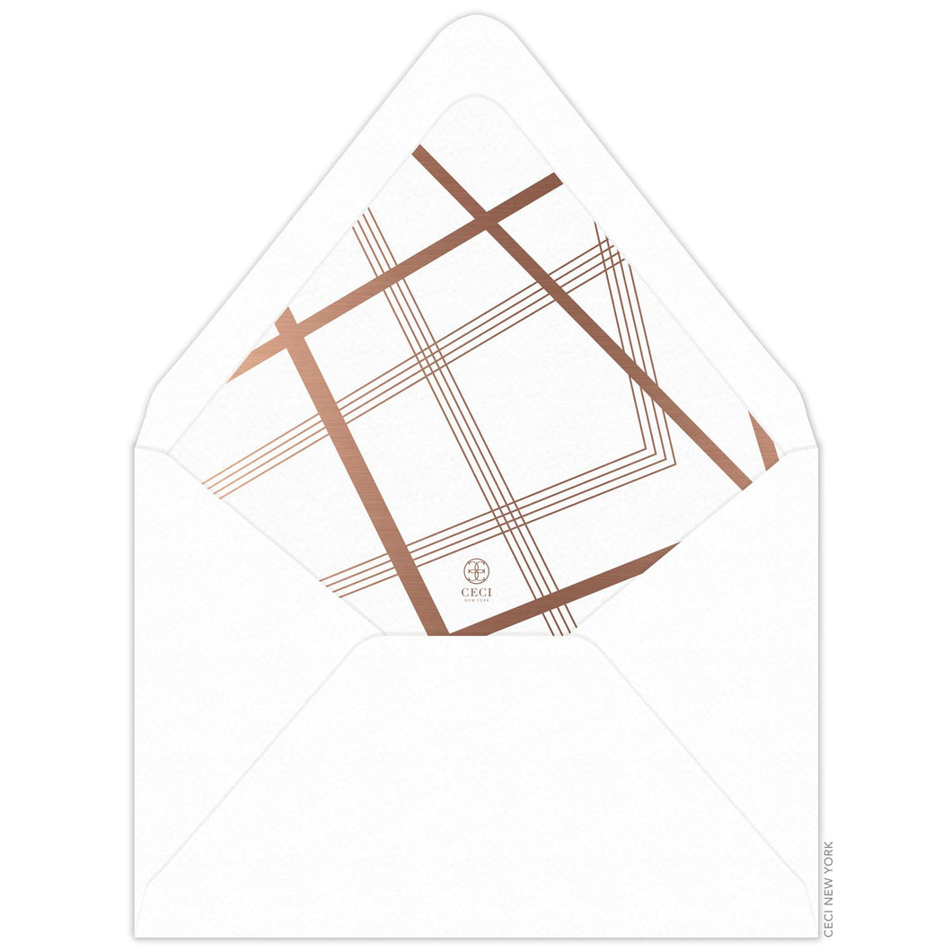 Sharp Invitation Envelope Liner