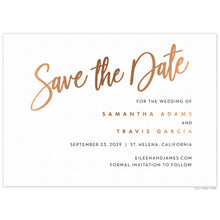 Load image into Gallery viewer, Zoey Horizontal Save the Date