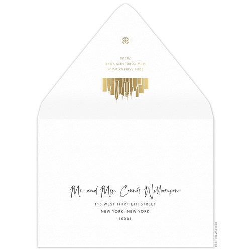 Gotham Save the Date Envelope