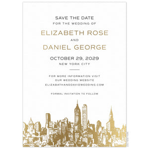 Skyline Big Apple Save the Date