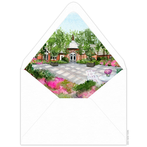 Tavern on the Green Invitation Envelope Liner