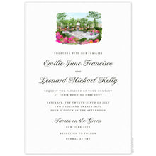Load image into Gallery viewer, Tavern on the Green Vignette Invitation