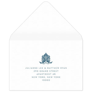 Leela Lotus Reply Card Envelope