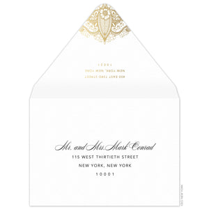 Nadine Dhara Invitation Envelope