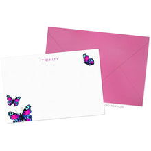 Load image into Gallery viewer, Magenta Blue Butterfly